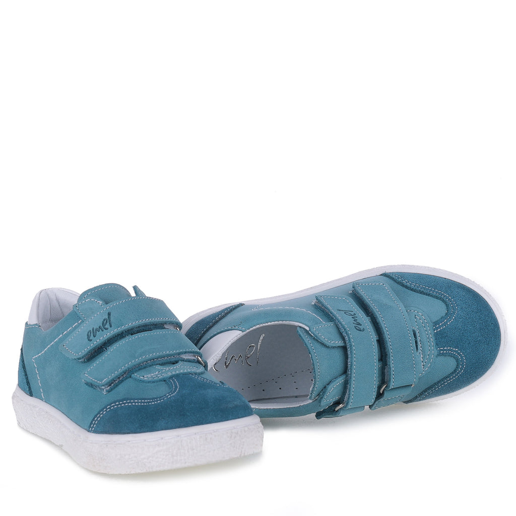 (2708D-4) Low Velcro sneakers blue - MintMouse (Unicorner Concept Store)