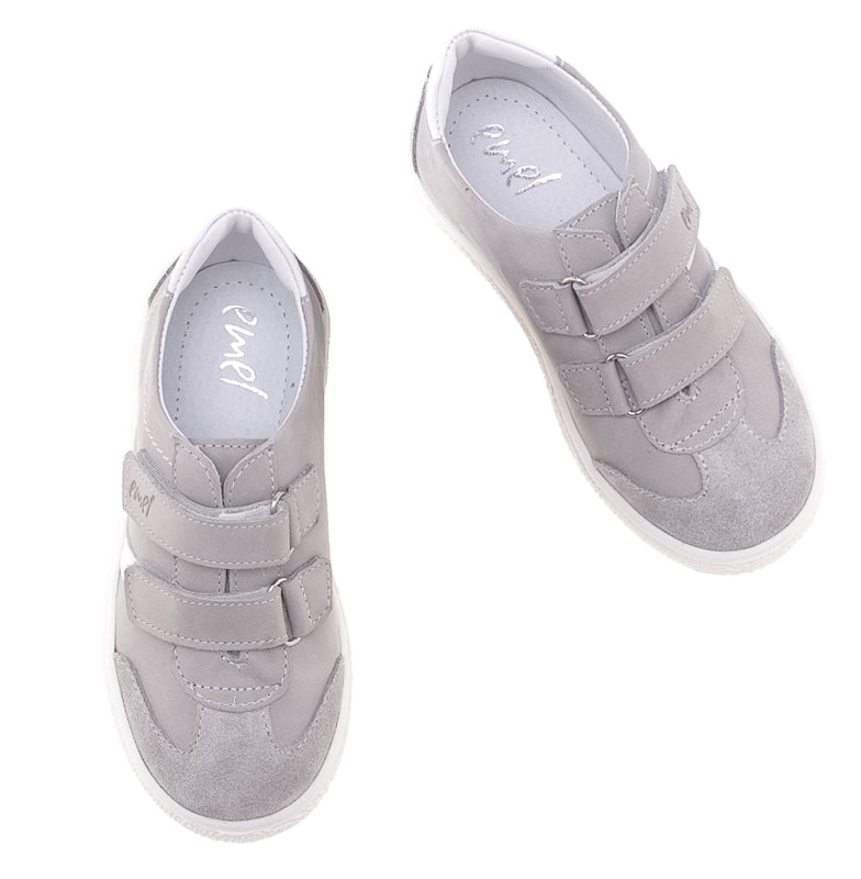 (2708-2) Low Velcro sneakers Grey - MintMouse (Unicorner Concept Store)