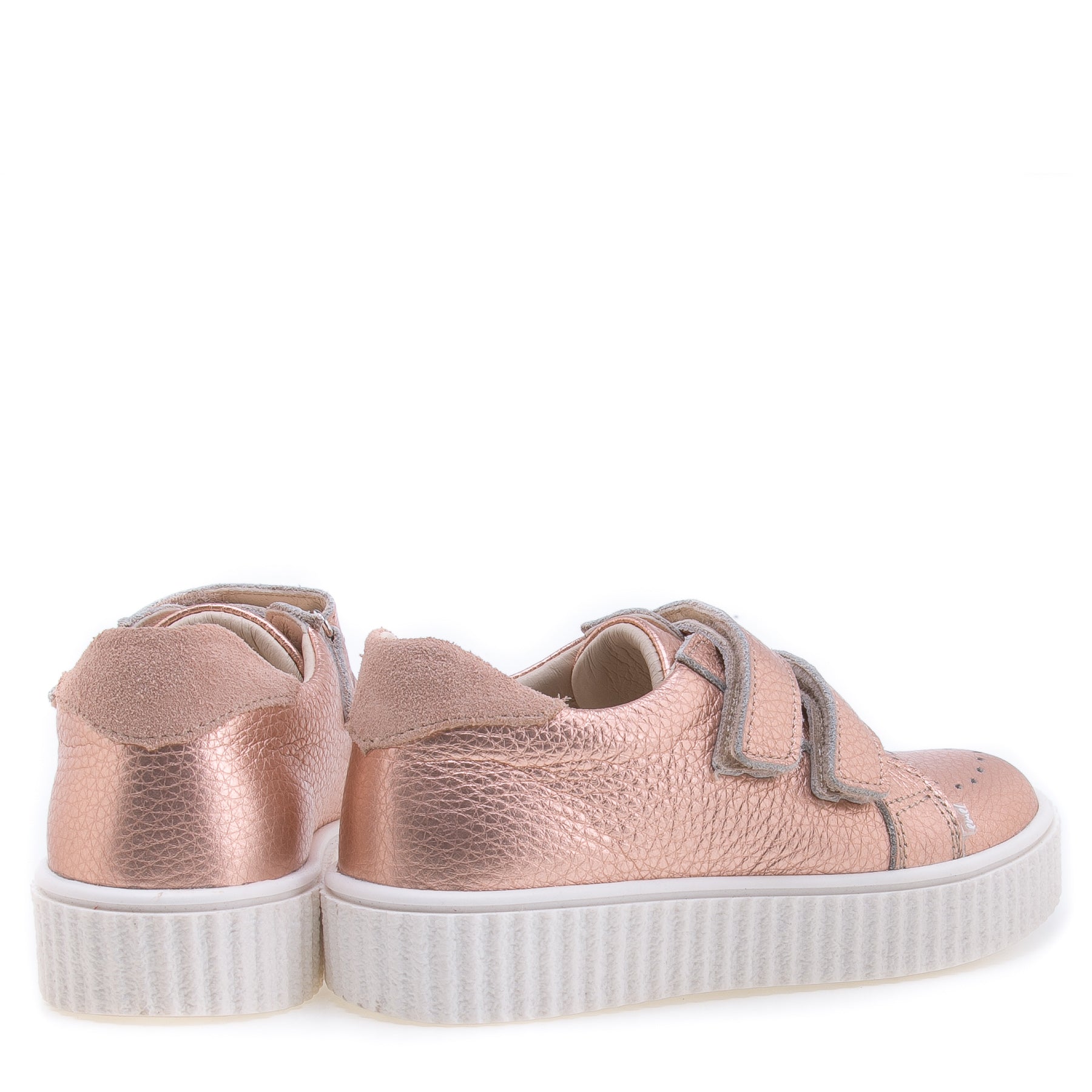 (2676-7) Low Velcro sneaker rose gold - MintMouse (Unicorner Concept Store)