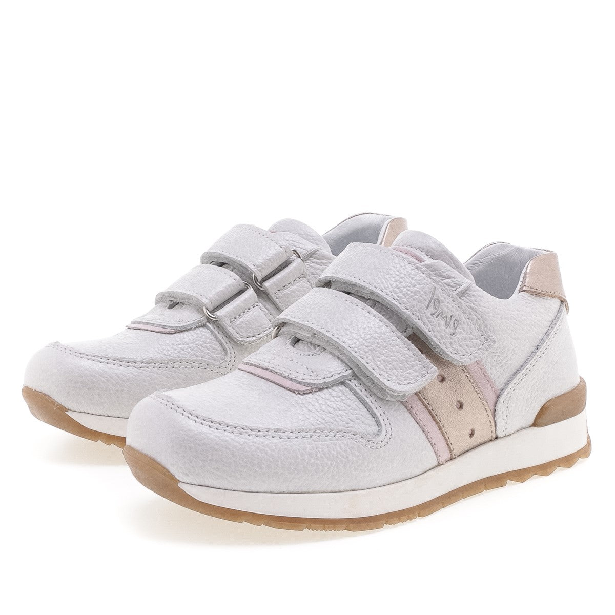 (2683-18) Low Velcro sneaker shiny white - MintMouse (Unicorner Concept Store)