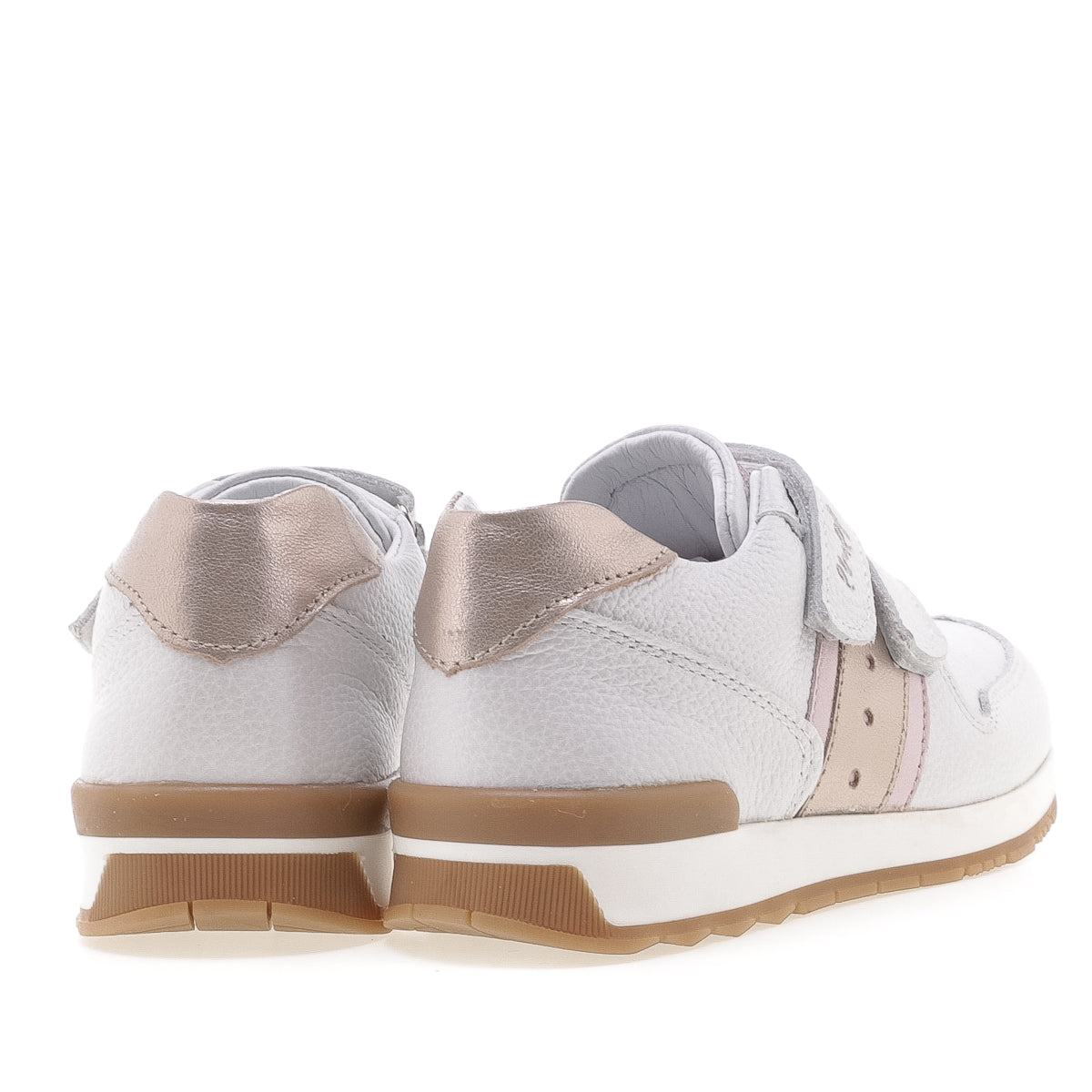 (2683-18) Low Velcro sneaker shiny white - MintMouse (Unicorner Concept Store)