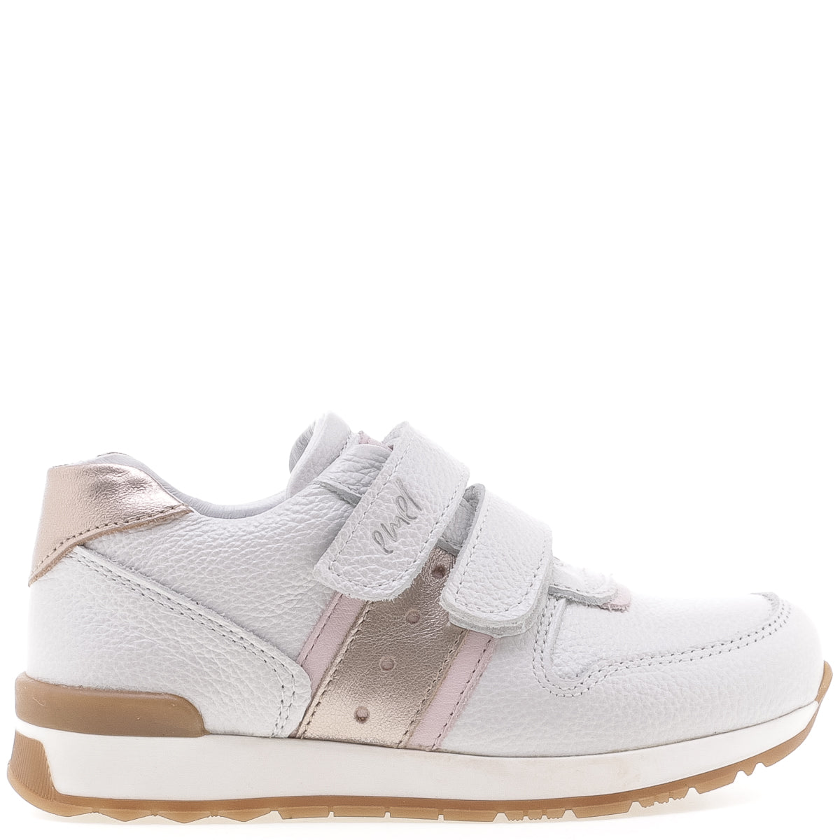 (2683-18) Low Velcro sneaker shiny white - MintMouse (Unicorner Concept Store)