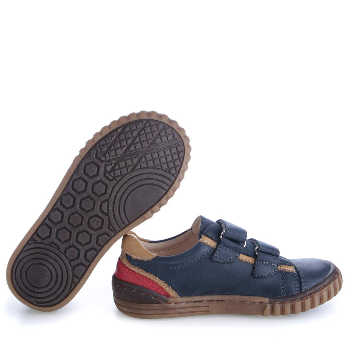 (2071-24) Low Velcro Trainers Blue - MintMouse (Unicorner Concept Store)