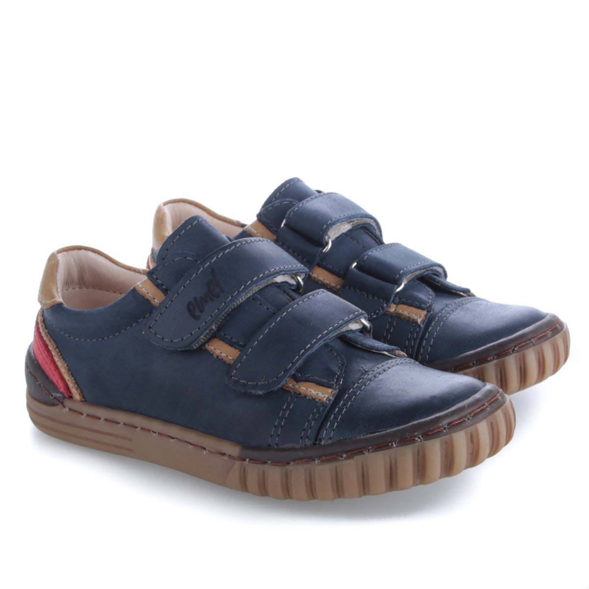 (2071-24) Low Velcro Trainers Blue - MintMouse (Unicorner Concept Store)