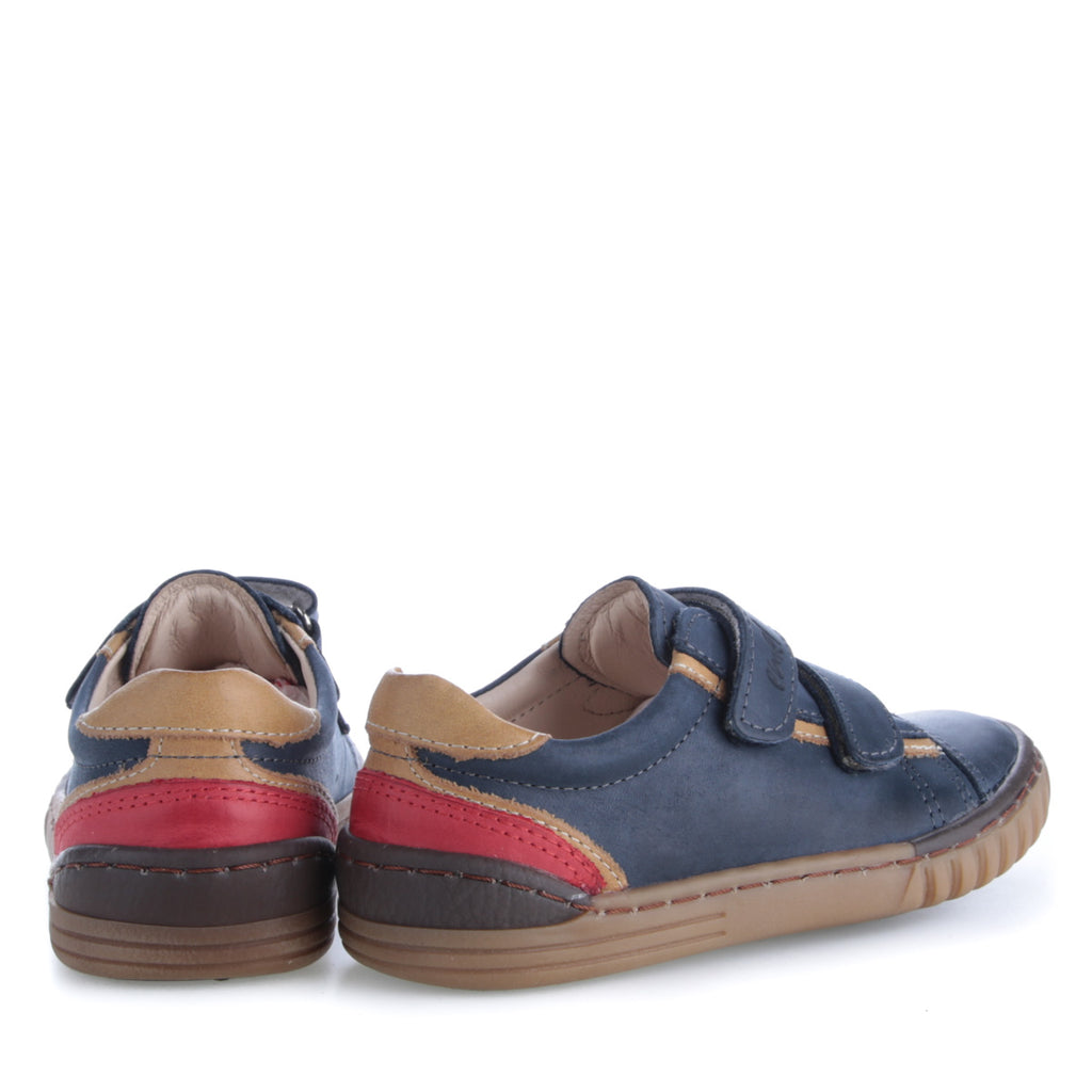 (2071-24) Low Velcro Trainers Blue - MintMouse (Unicorner Concept Store)