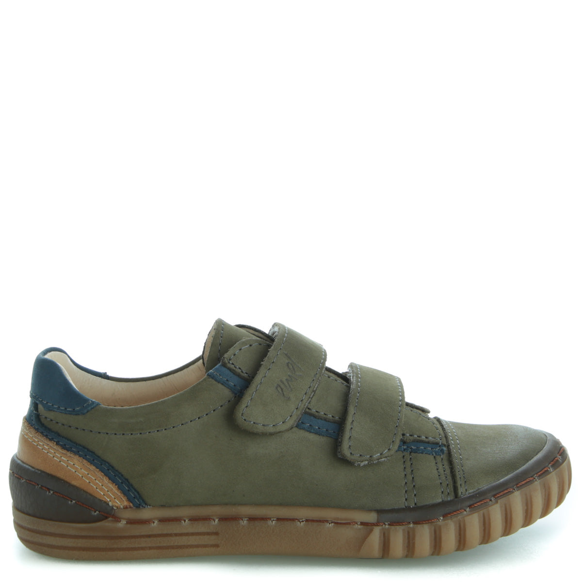 (2071-23) Low Velcro Trainers khaki - MintMouse (Unicorner Concept Store)