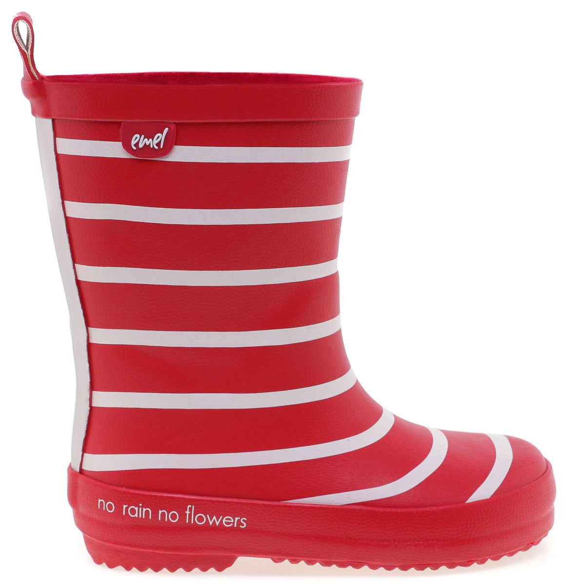Emel rainboots red striped (K100-10) - MintMouse (Unicorner Concept Store)