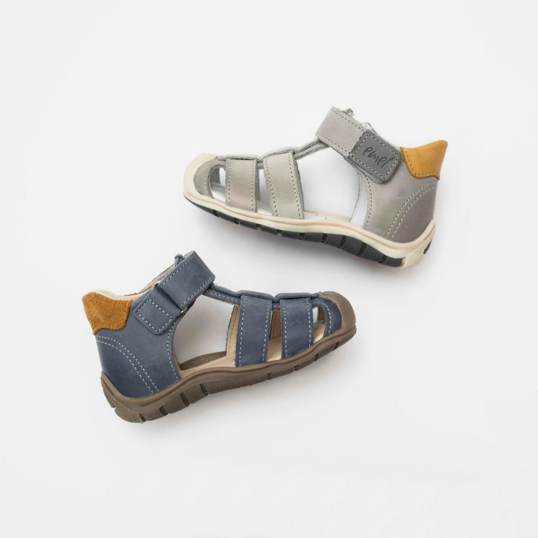 (2187A-6) Emel blue closed sandals - MintMouse (Unicorner Concept Store)