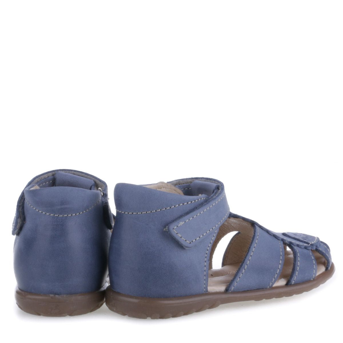 (2206-12) Emel Blue Half-Open Shoes - MintMouse (Unicorner Concept Store)