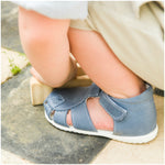 (2206-3) Emel Blue Half-Open Shoes - MintMouse (Unicorner Concept Store)