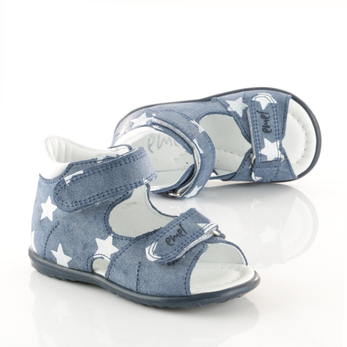 (2358) Blue Stars Sandals - MintMouse (Unicorner Concept Store)
