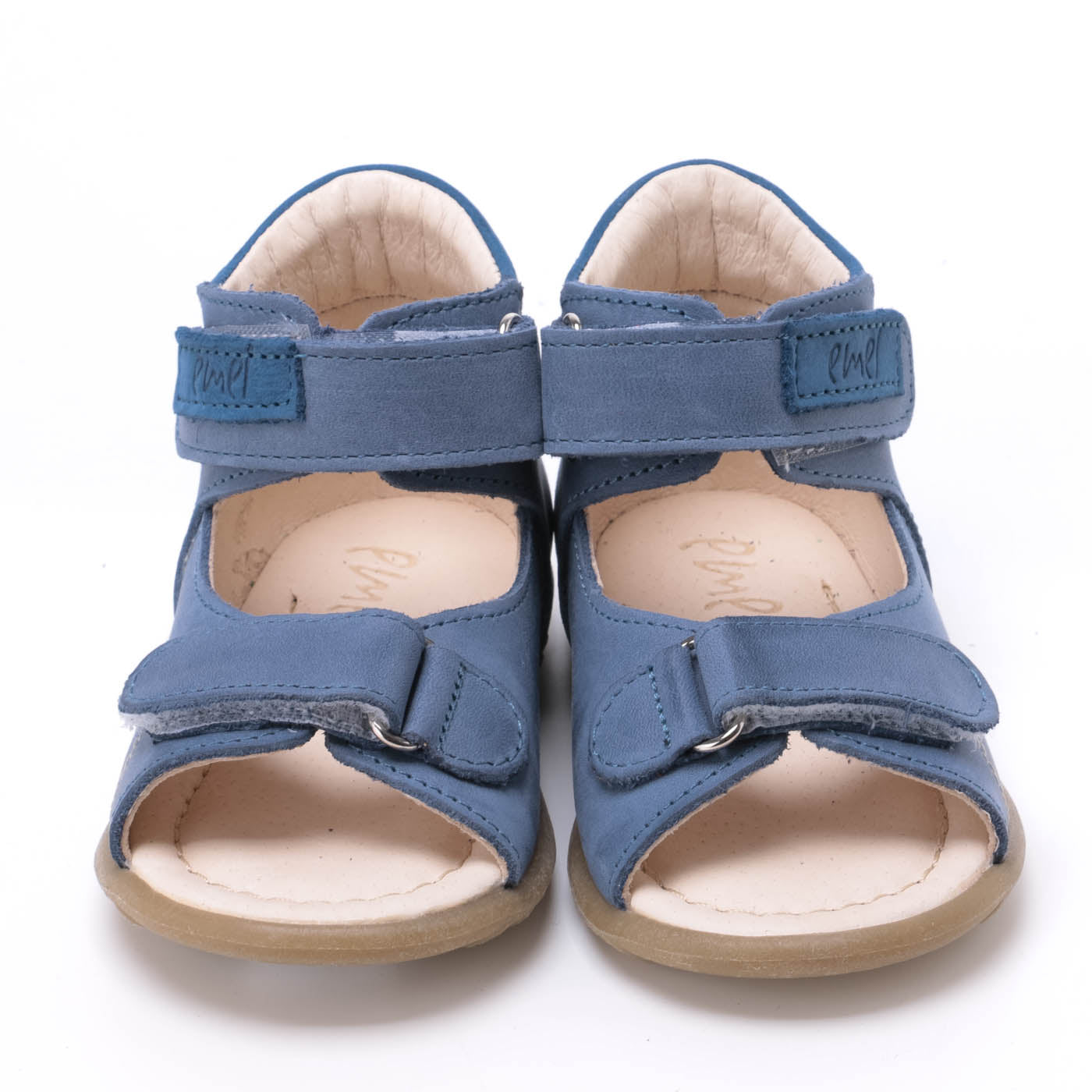 (2424-5) Emel blue velcro Sandals - MintMouse (Unicorner Concept Store)