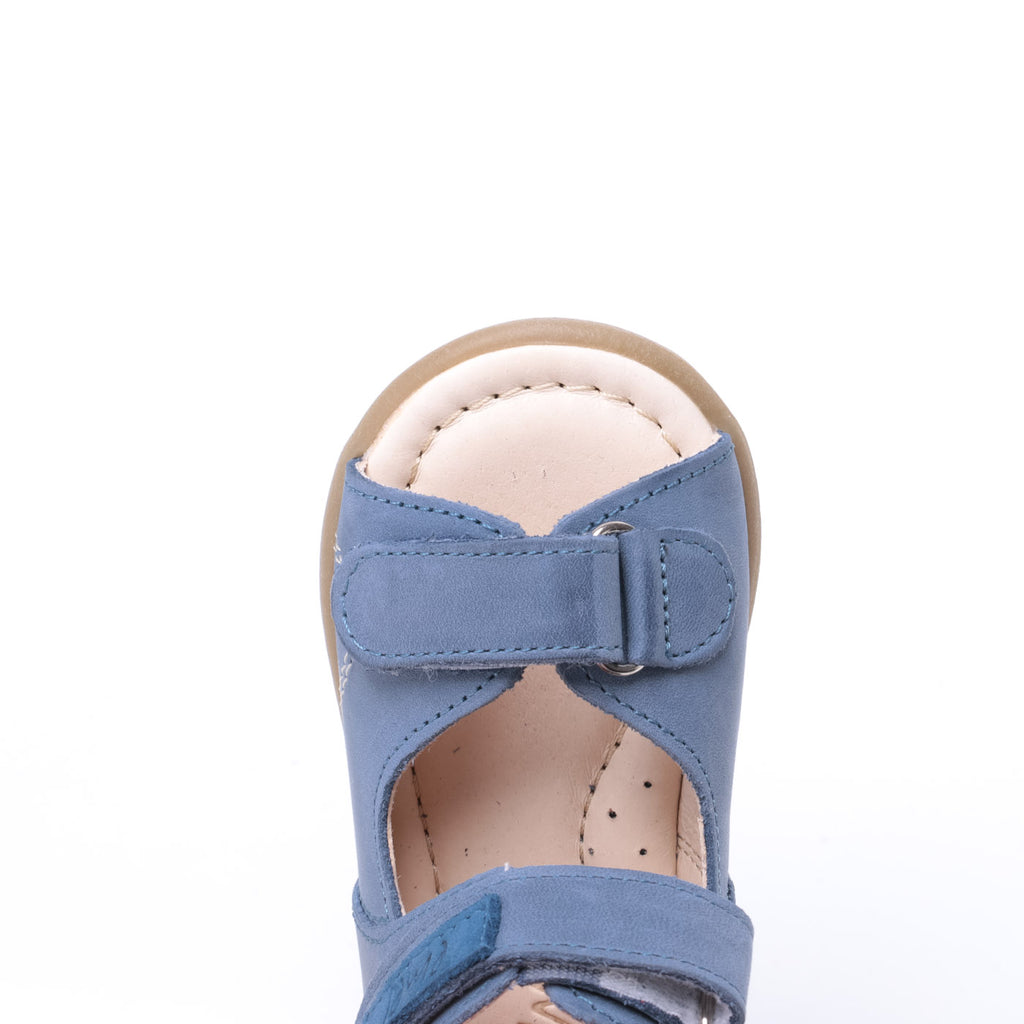 (2424-5) Emel blue velcro Sandals - MintMouse (Unicorner Concept Store)