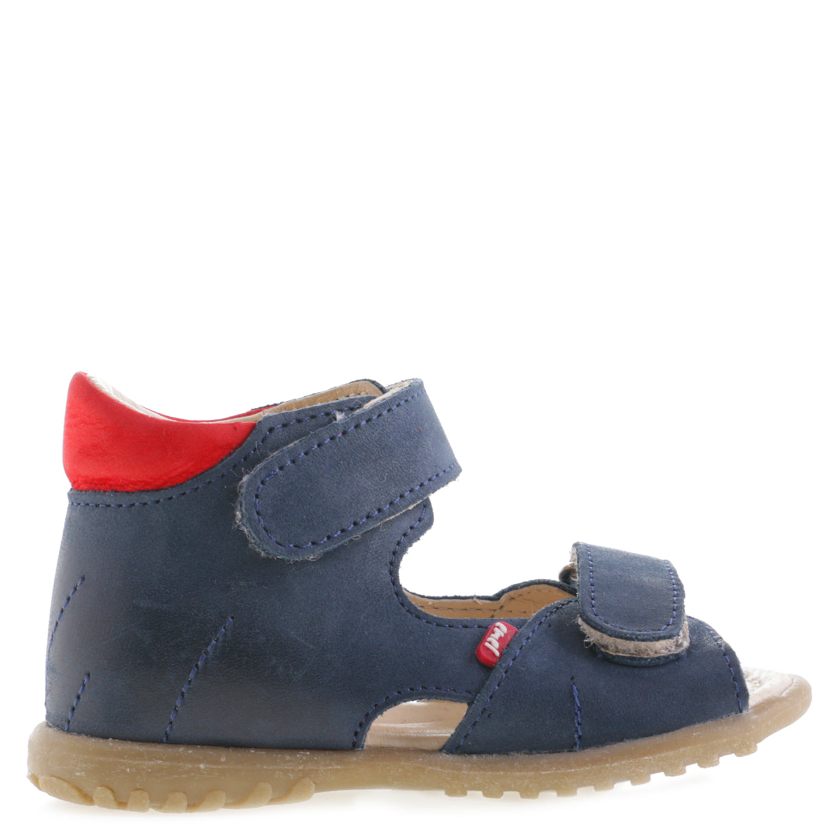 (2428B-13) Emel Navy red First Sandals - MintMouse (Unicorner Concept Store)