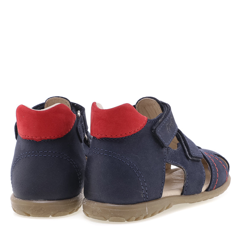 (2437-25) Emel navy closed sandals - MintMouse (Unicorner Concept Store)