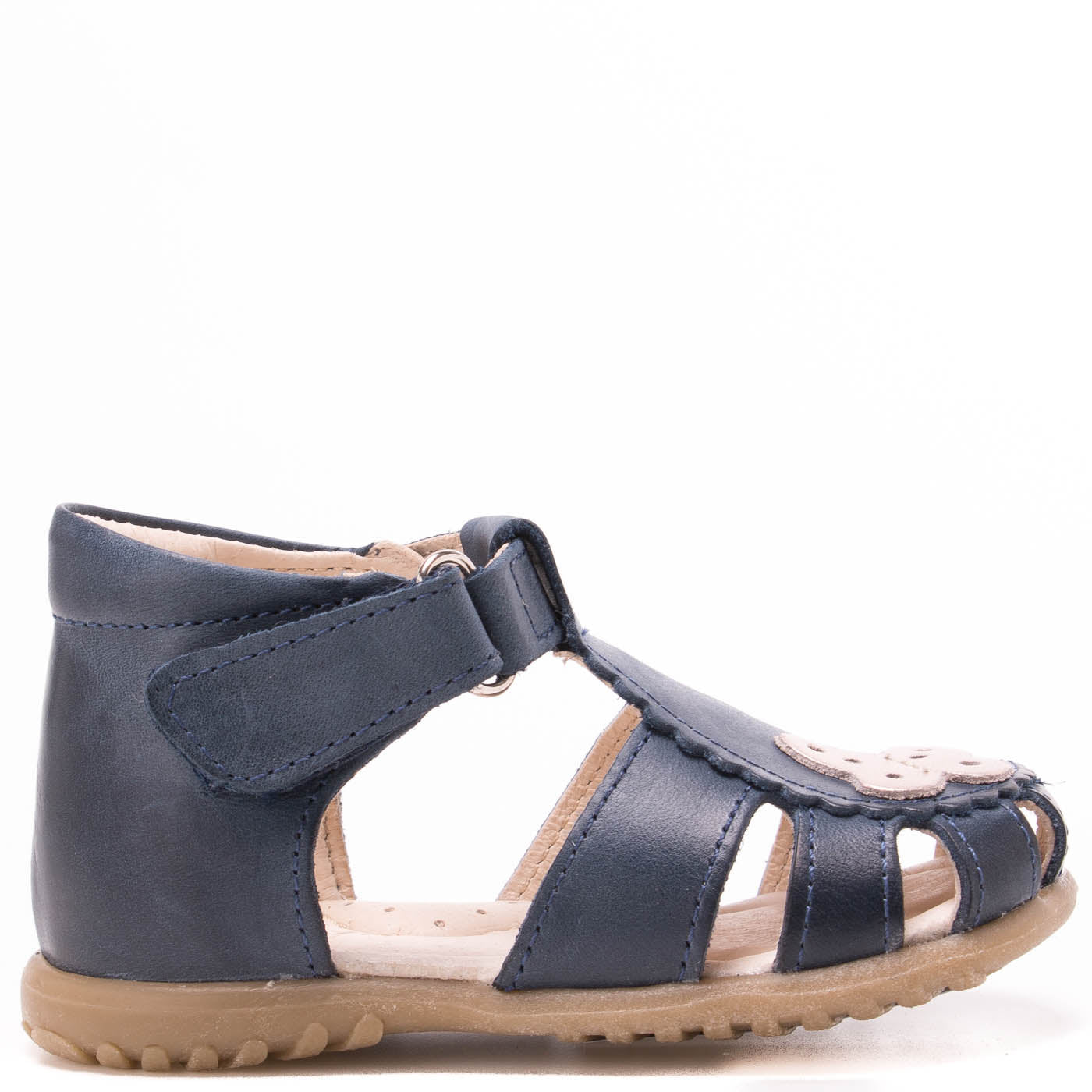 (2183-16) Emel navy butterfly closed sandals - MintMouse (Unicorner Concept Store)