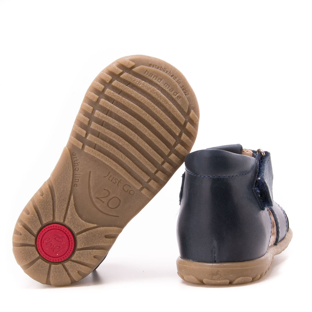 (2183-16) Emel navy butterfly closed sandals - MintMouse (Unicorner Concept Store)