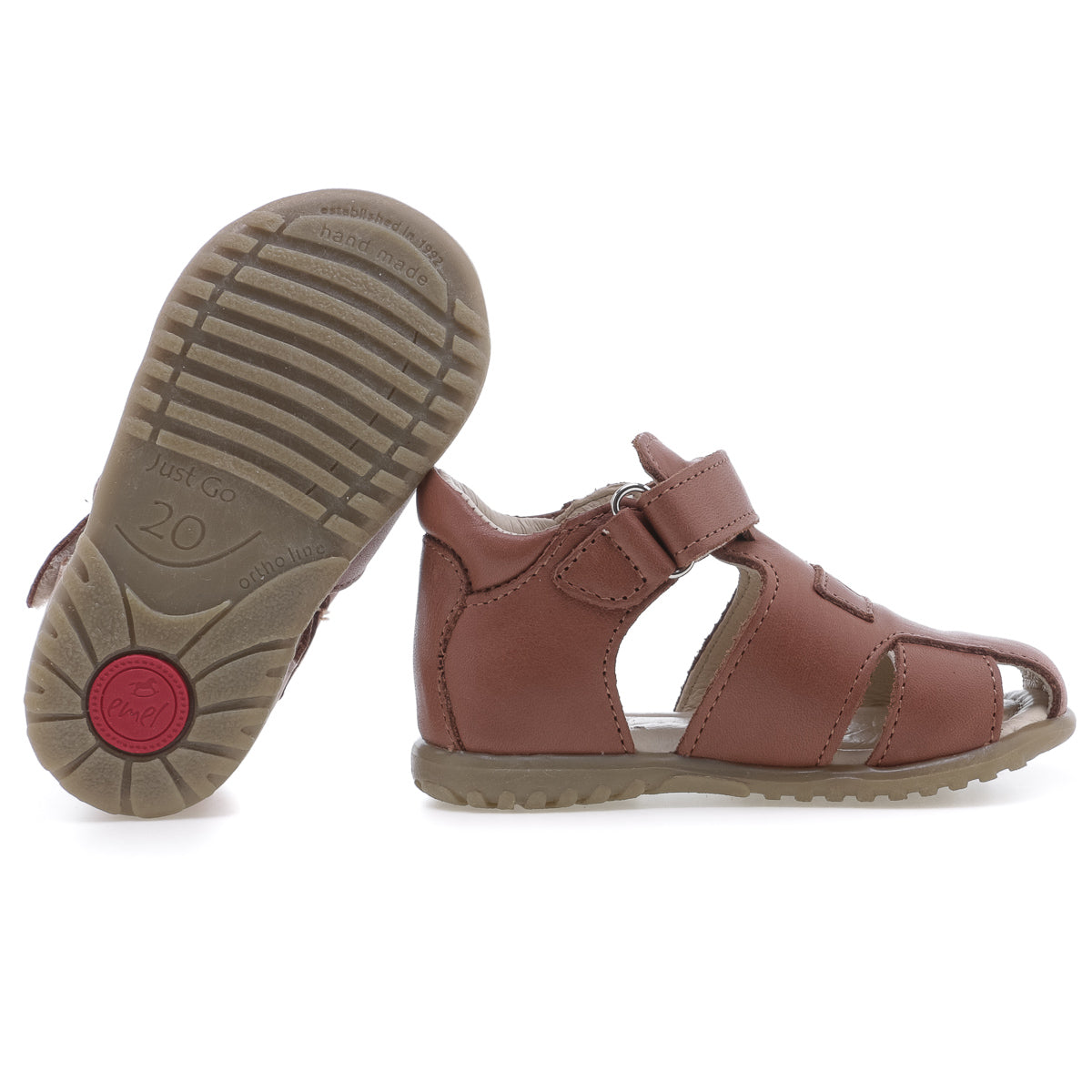 (2199-18) Emel brown closed sandals - MintMouse (Unicorner Concept Store)