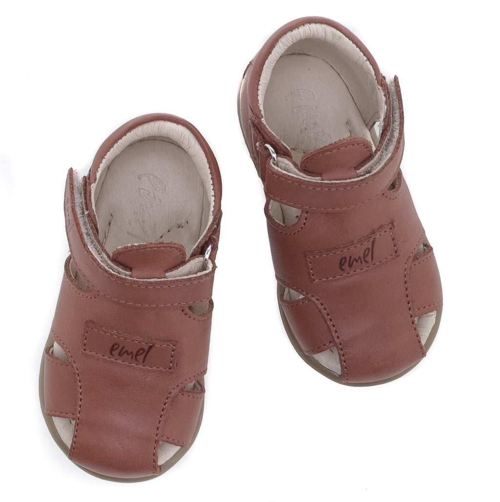 (2199-18) Emel brown closed sandals - MintMouse (Unicorner Concept Store)