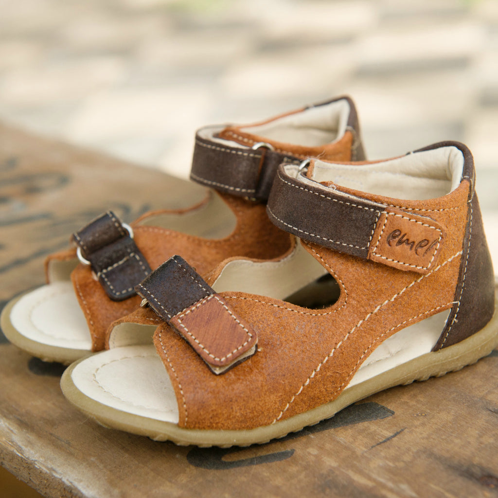(2435) Emel Brown sandals - MintMouse (Unicorner Concept Store)