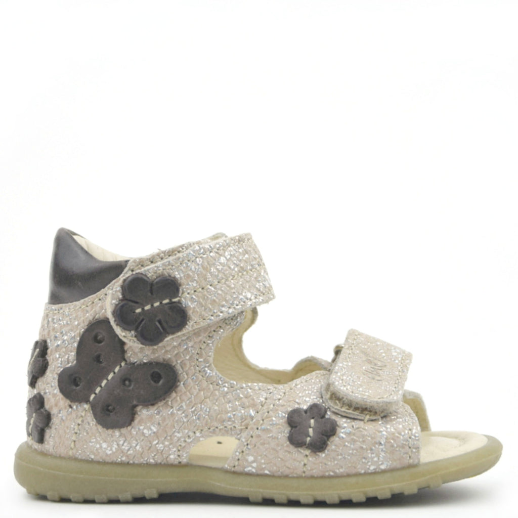 (2207-10) Emel brown silver sandal - MintMouse (Unicorner Concept Store)