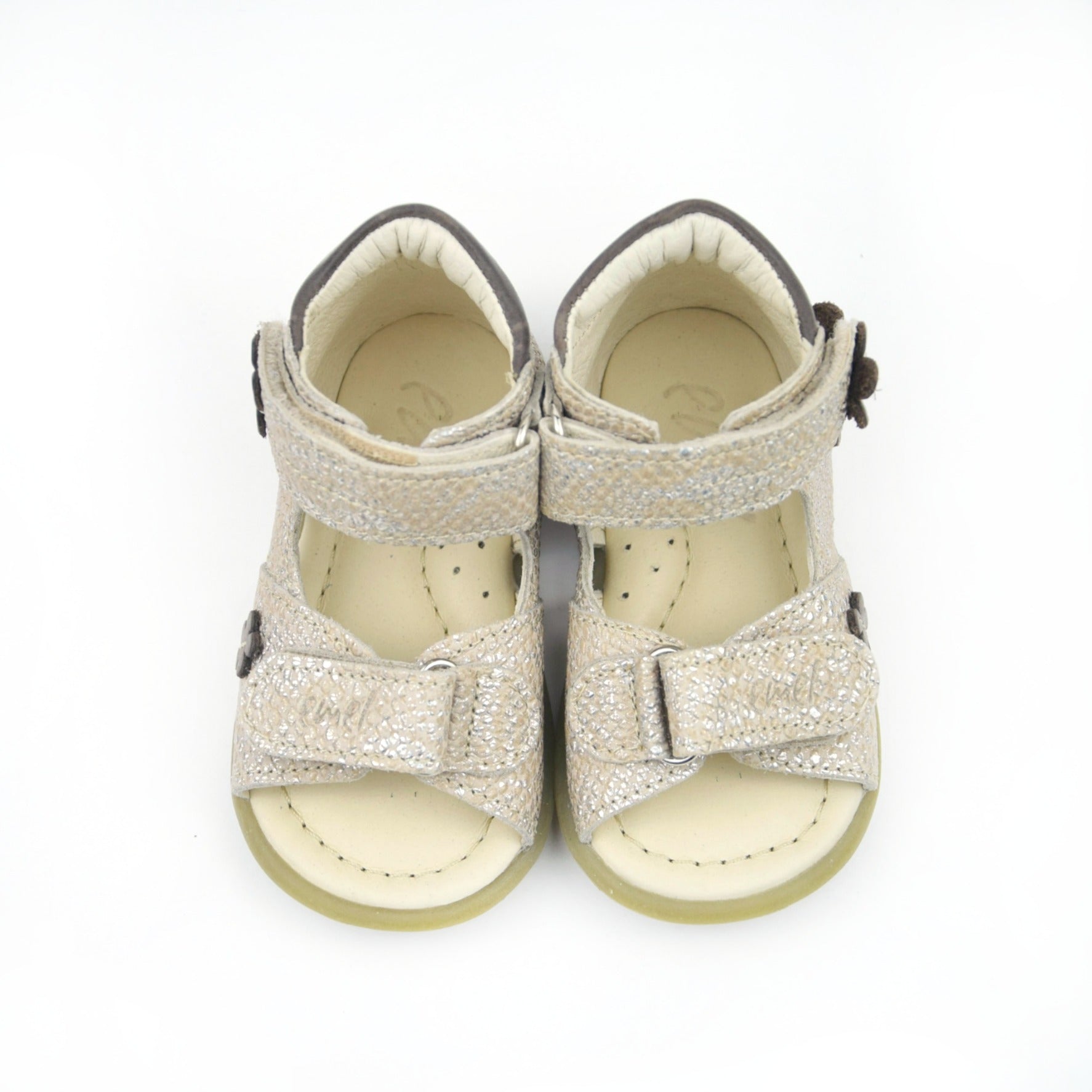 (2207-10) Emel brown silver sandal - MintMouse (Unicorner Concept Store)