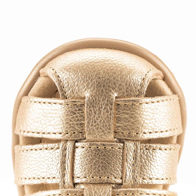 (1078-9) Emel Gold closed sandals - MintMouse (Unicorner Concept Store)