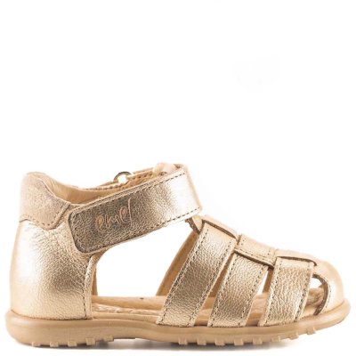 (1078-9) Emel Gold closed sandals - MintMouse (Unicorner Concept Store)