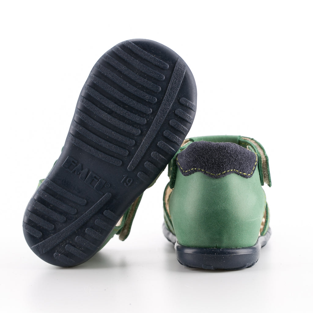 (1078-6) Emel green closed sandals - MintMouse (Unicorner Concept Store)