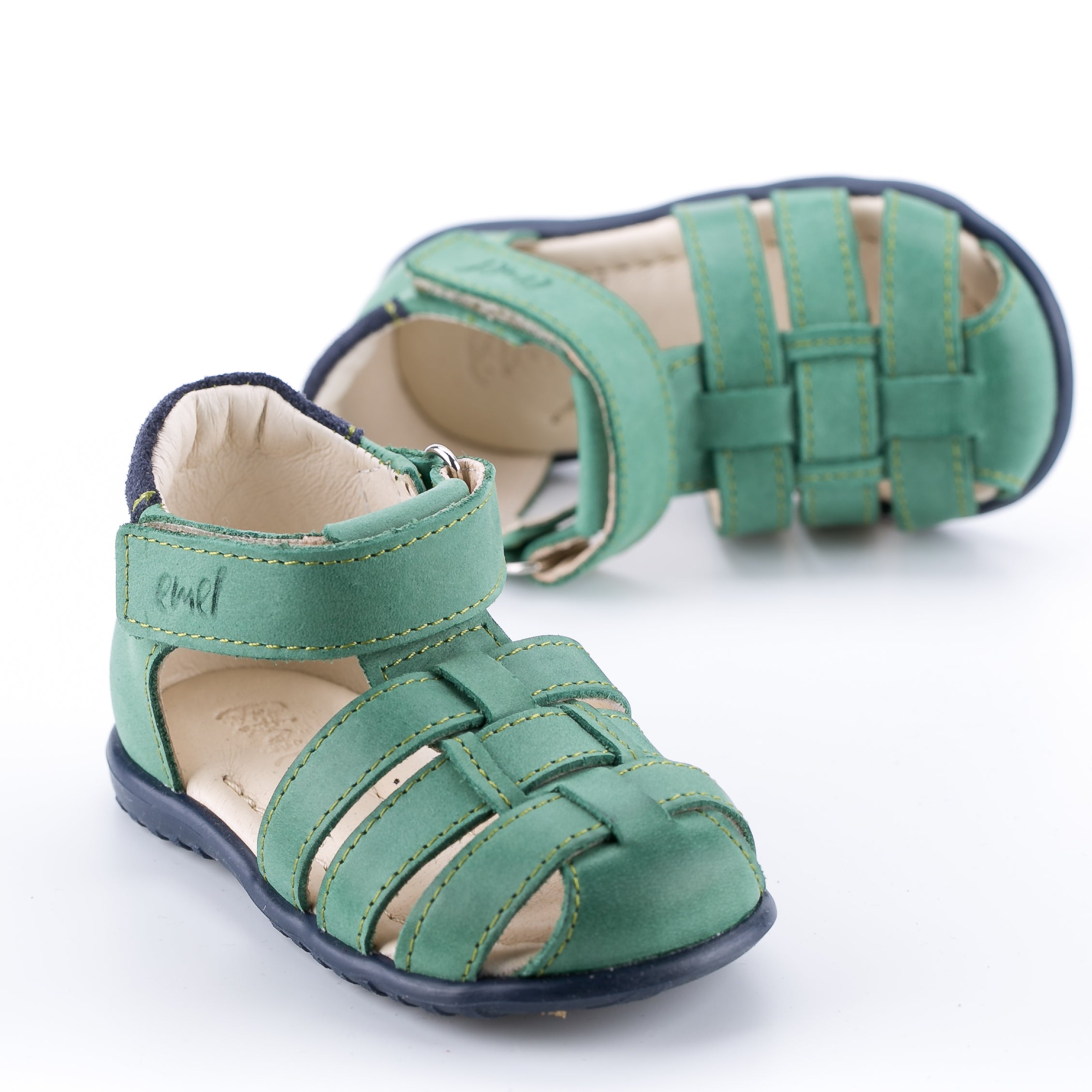 (1078-6) Emel green closed sandals - MintMouse (Unicorner Concept Store)