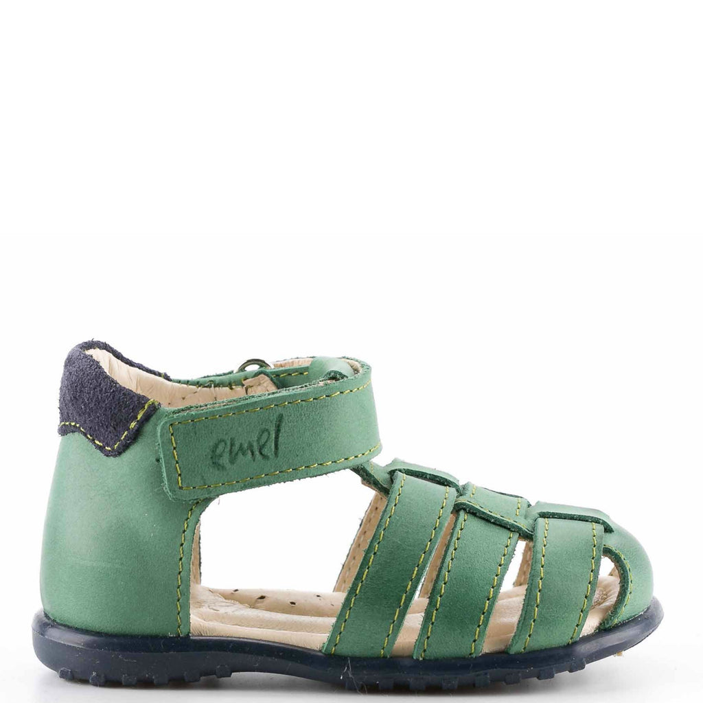 (1078-6) Emel green closed sandals - MintMouse (Unicorner Concept Store)