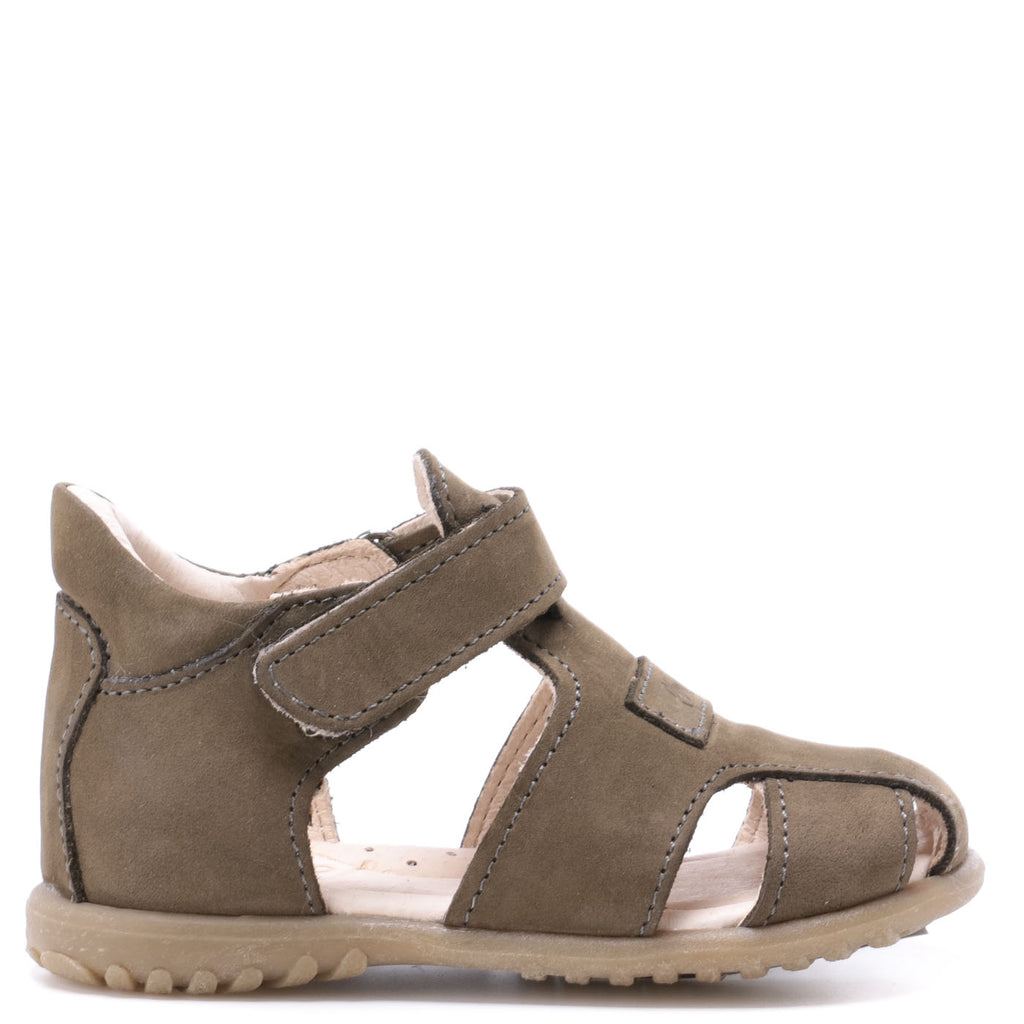 (2199-14) Emel khaki closed sandals - MintMouse (Unicorner Concept Store)