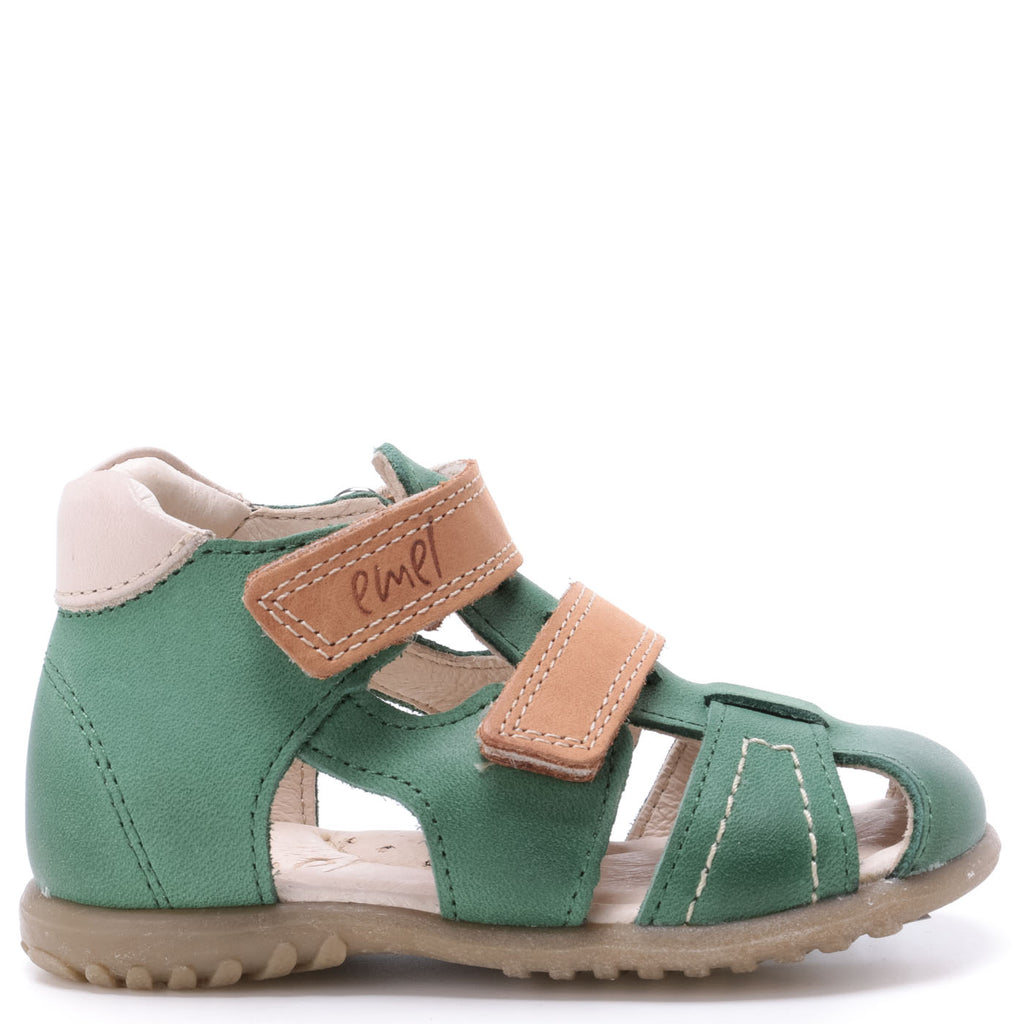 (2437-16) Emel green closed sandals - MintMouse (Unicorner Concept Store)