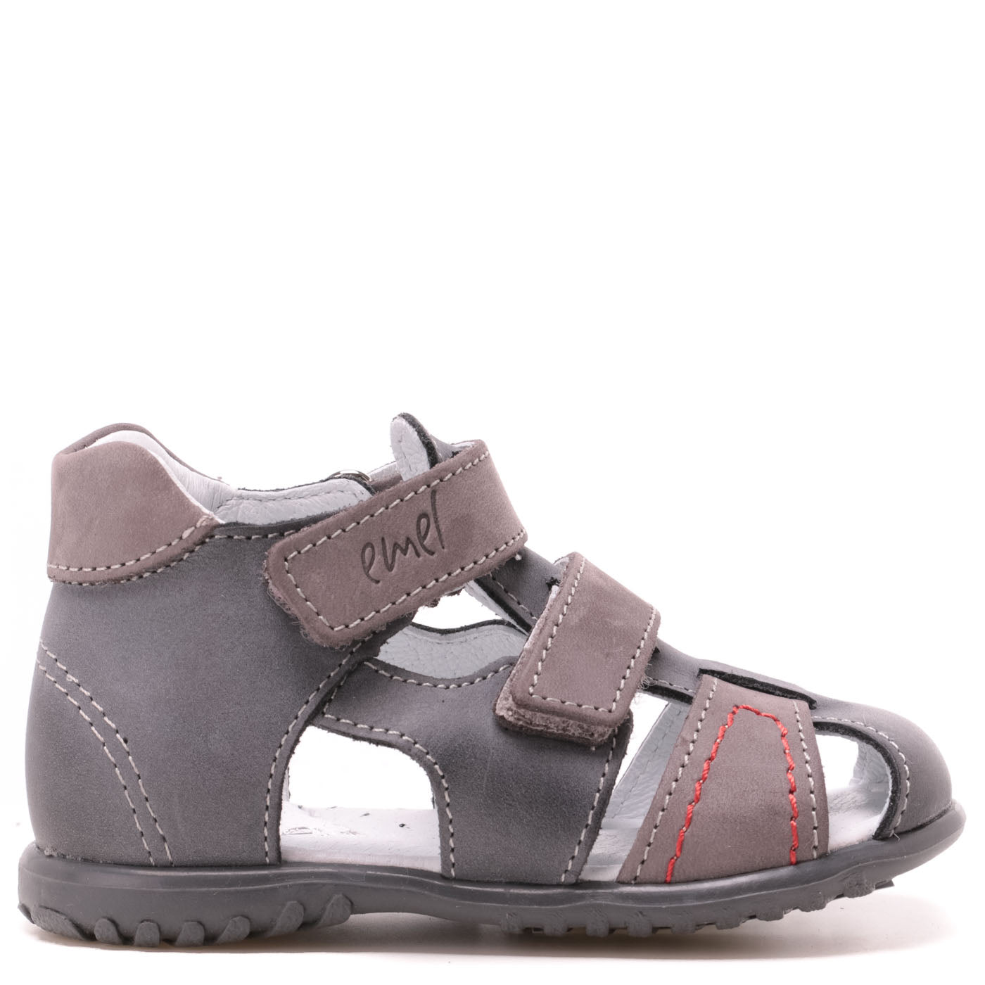 (2437-12) Emel grey closed sandals - MintMouse (Unicorner Concept Store)