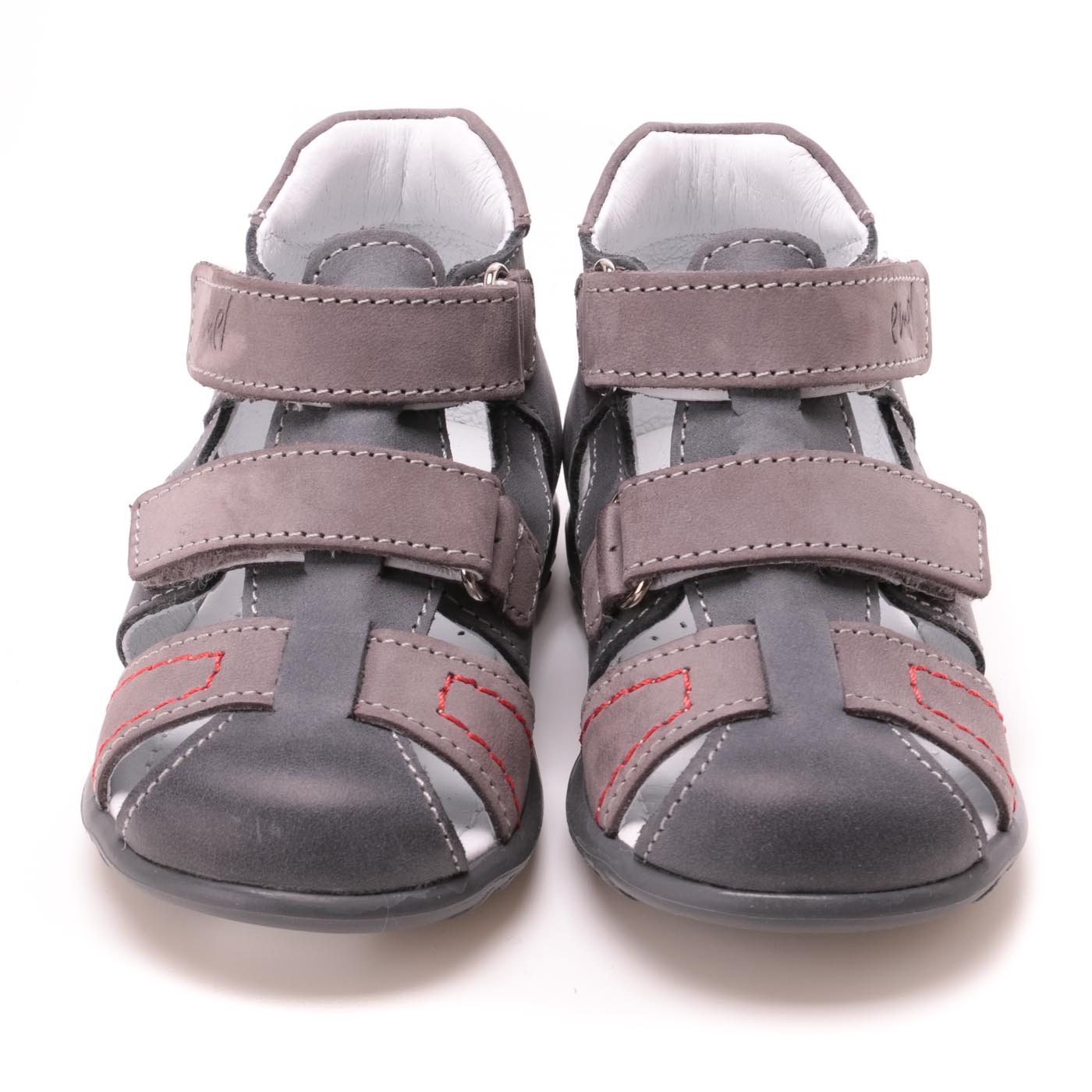 (2437-12) Emel grey closed sandals - MintMouse (Unicorner Concept Store)