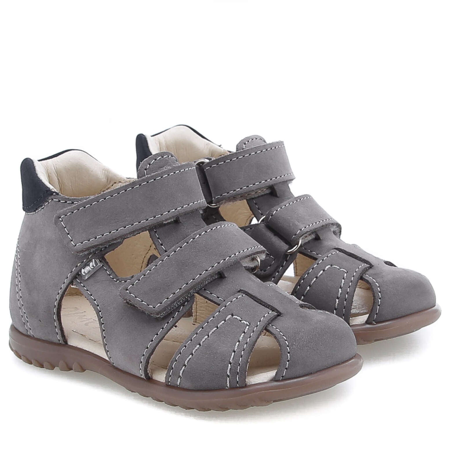 (2437-31) Emel grey closed sandals - MintMouse (Unicorner Concept Store)