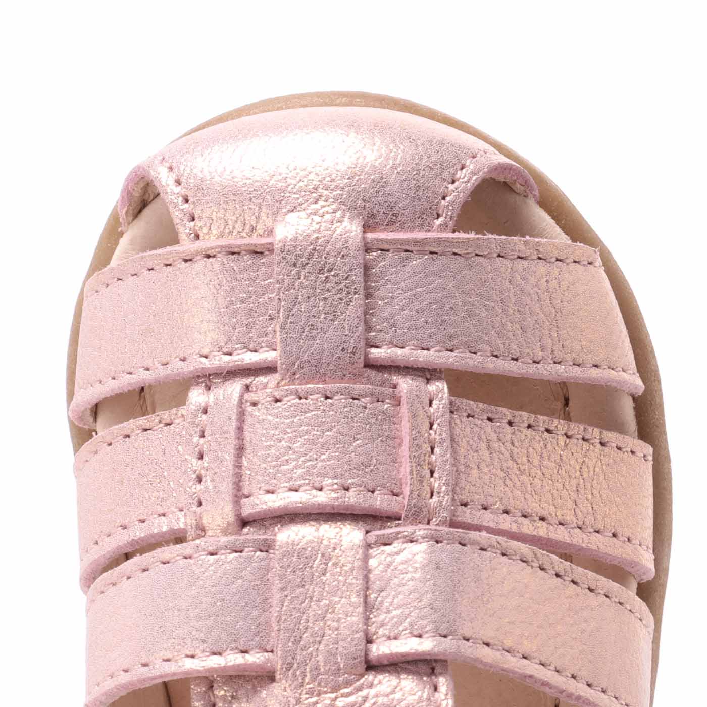 (1078A-1) Emel Gold pink shiny sandals - MintMouse (Unicorner Concept Store)