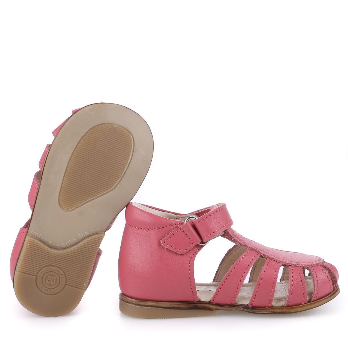 (1151A-6) Emel Dark Pink closed sandals - MintMouse (Unicorner Concept Store)