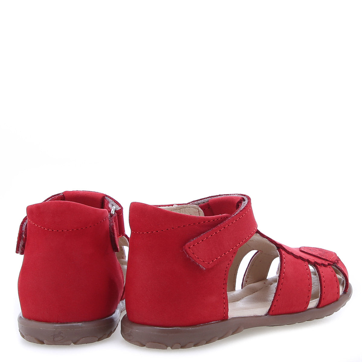 (2206-13) Emel red closed sandals - MintMouse (Unicorner Concept Store)