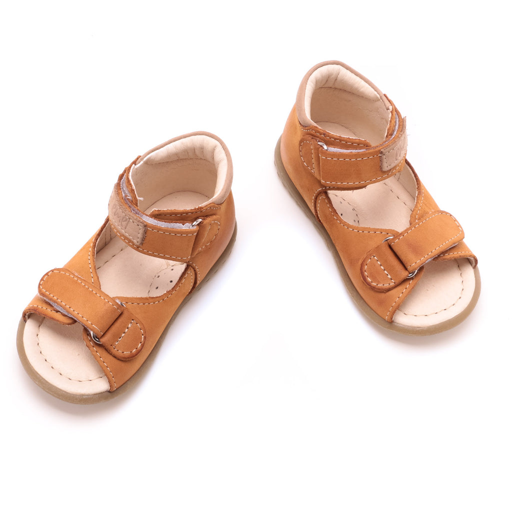Emel yellow velcro Sandals (2424-3) - MintMouse (Unicorner Concept Store)