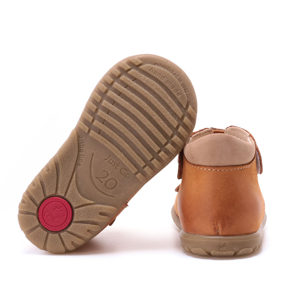 Emel yellow velcro Sandals (2424-3) - MintMouse (Unicorner Concept Store)