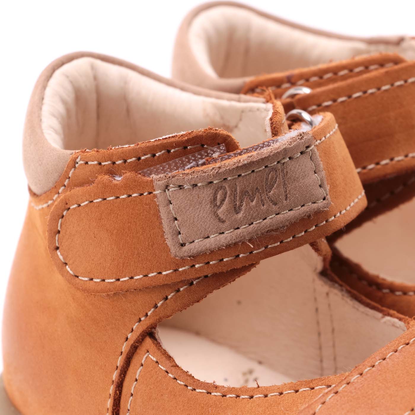 Emel yellow velcro Sandals (2424-3) - MintMouse (Unicorner Concept Store)