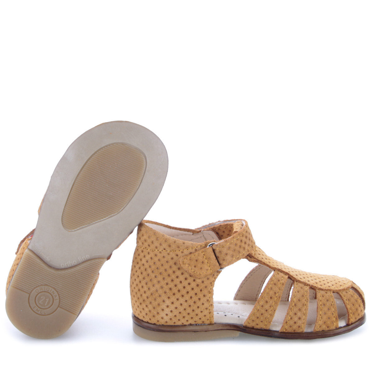(1151B-1) Emel yellow closed sandals. - MintMouse (Unicorner Concept Store)