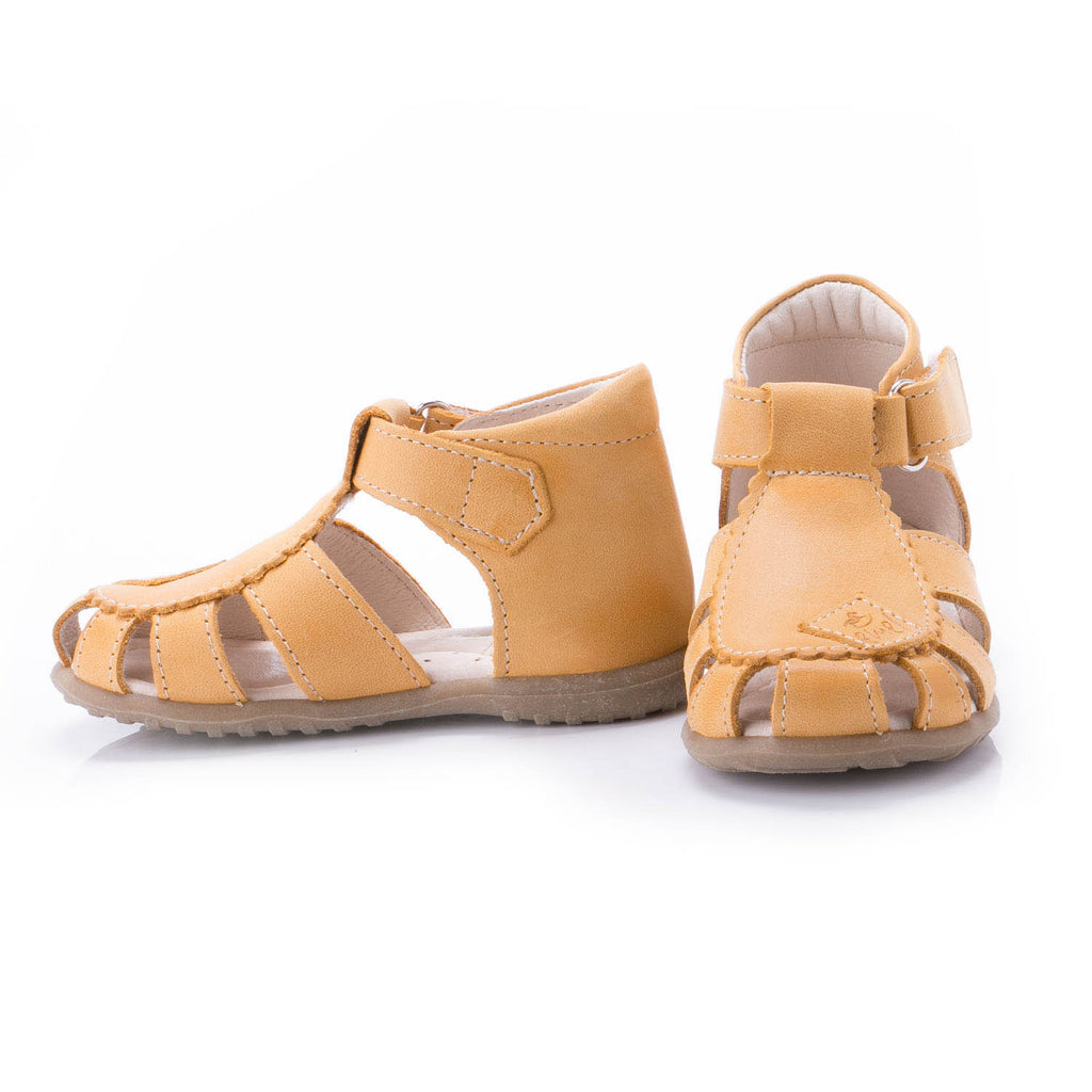 (2206-9) Emel yellow closed sandals - MintMouse (Unicorner Concept Store)