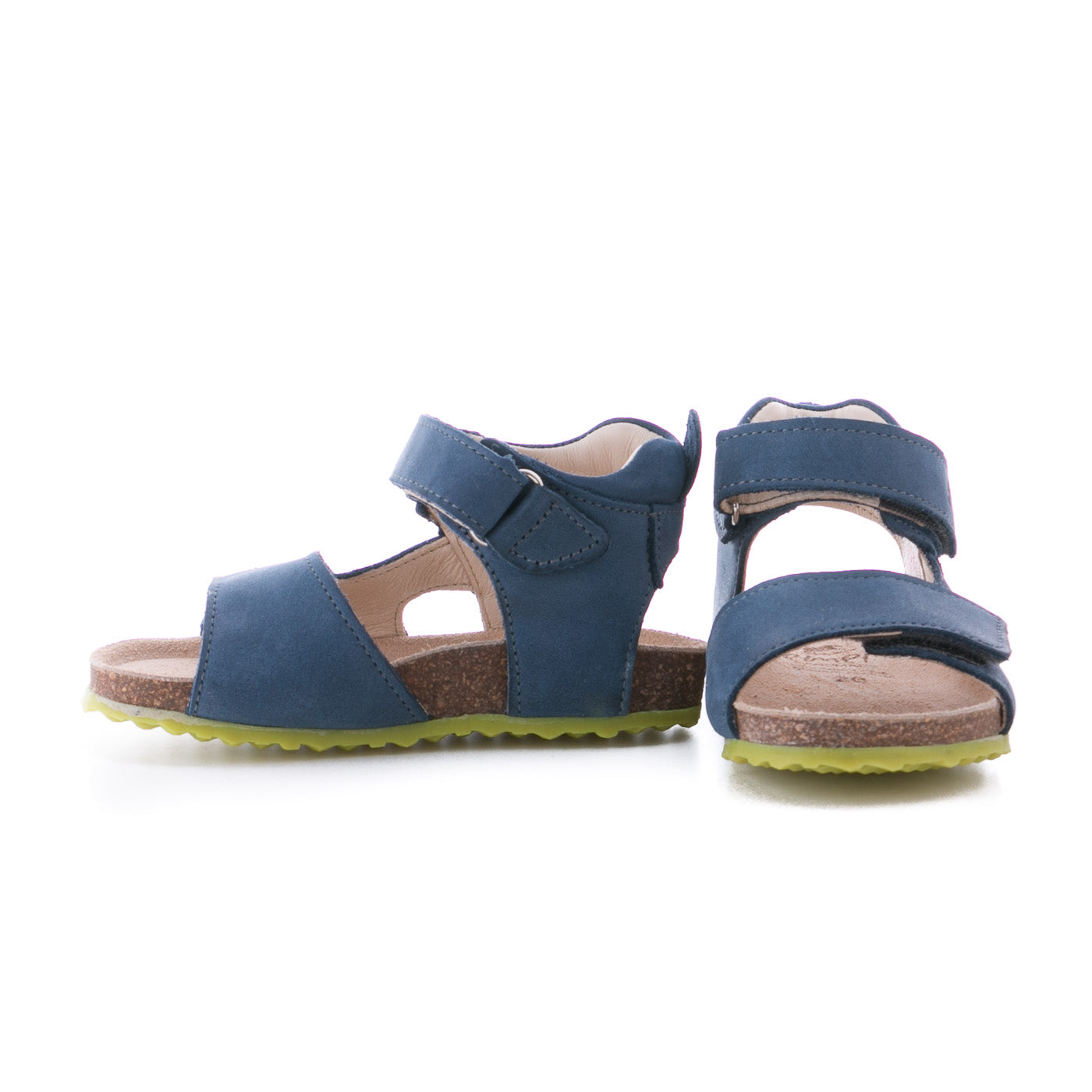 (2508-6/2509-6) Emel navy blue velcro sandals - MintMouse (Unicorner Concept Store)