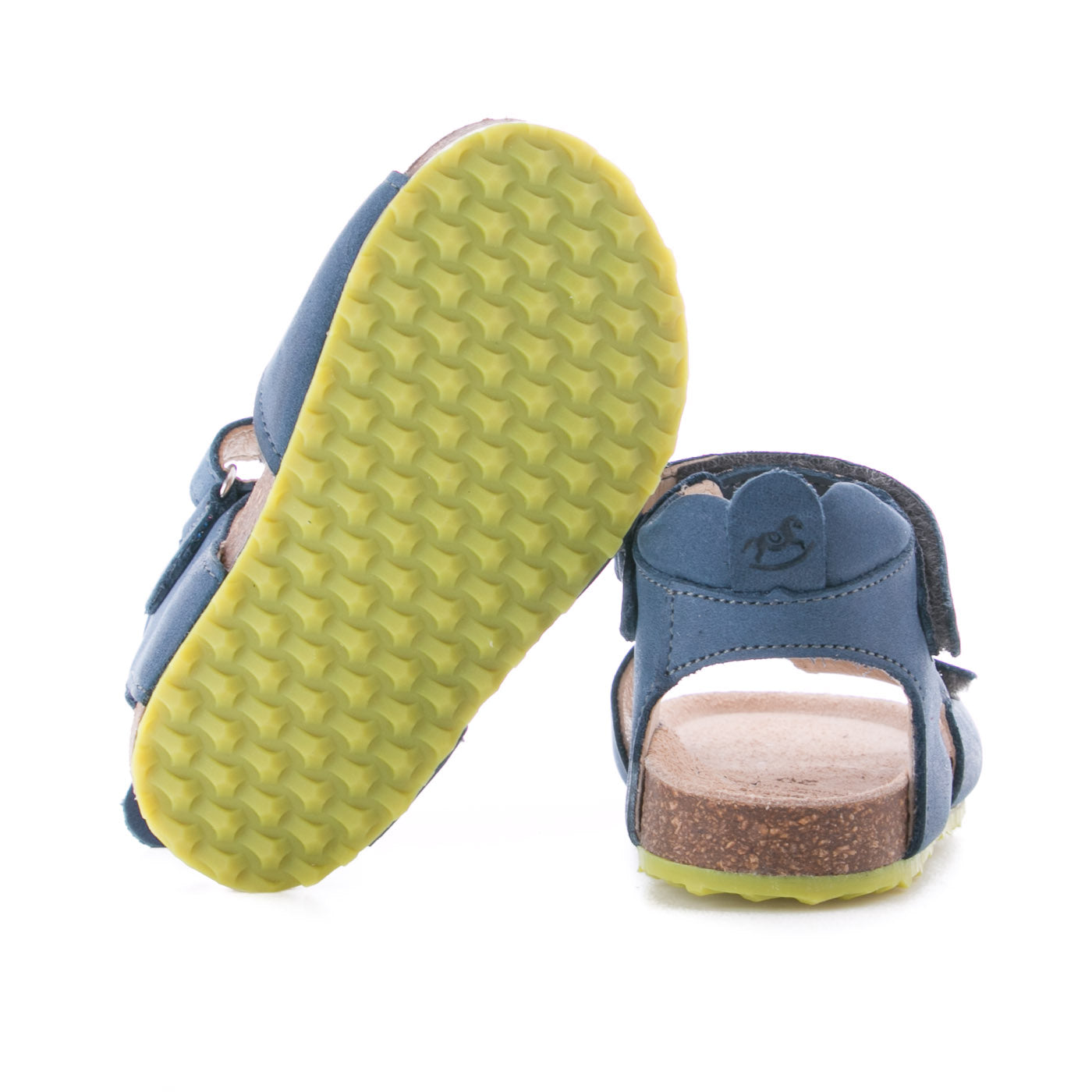 (2508-6/2509-6) Emel navy blue velcro sandals - MintMouse (Unicorner Concept Store)
