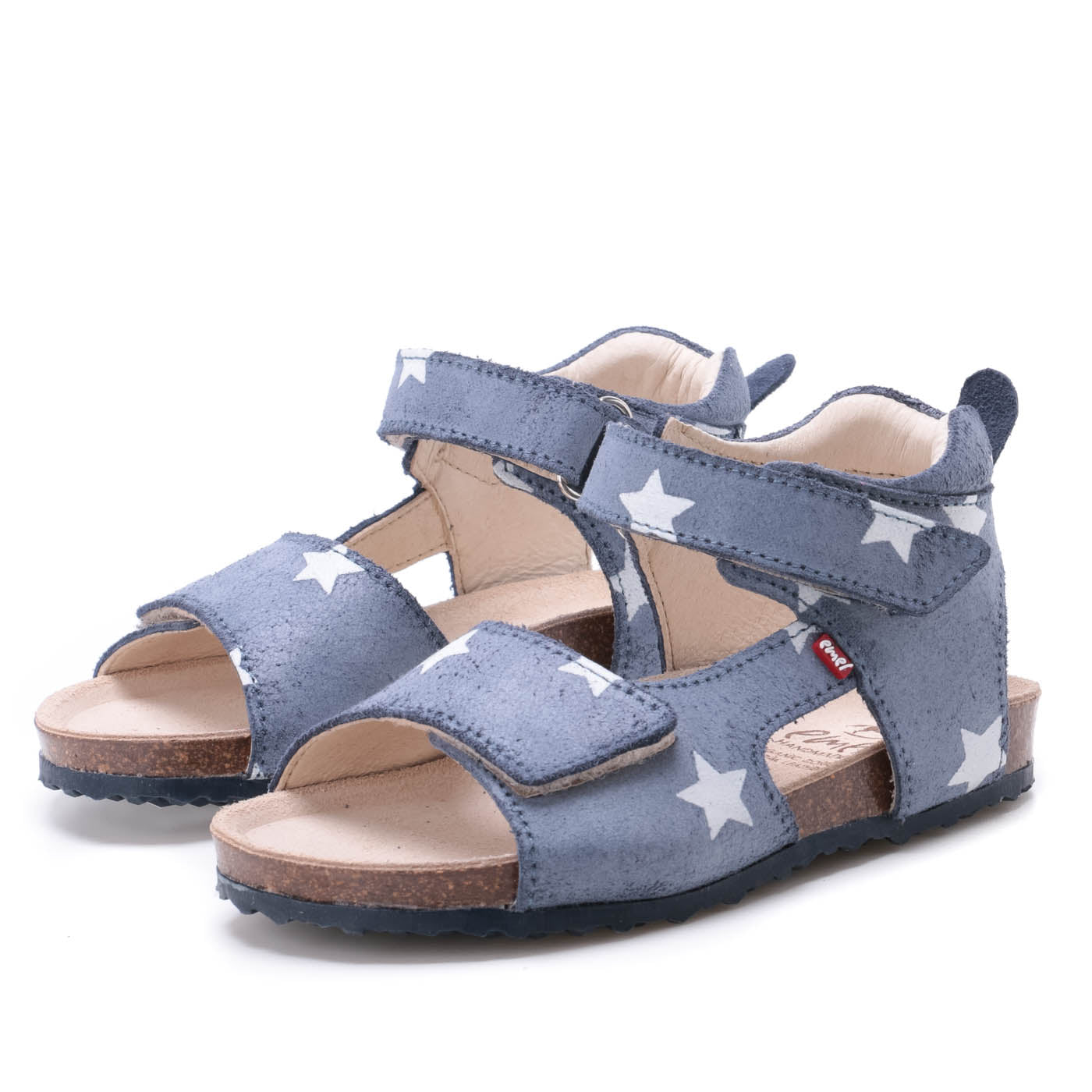 (2508B-16/2509B-16) Emel blue stars velcro sandals - MintMouse (Unicorner Concept Store)