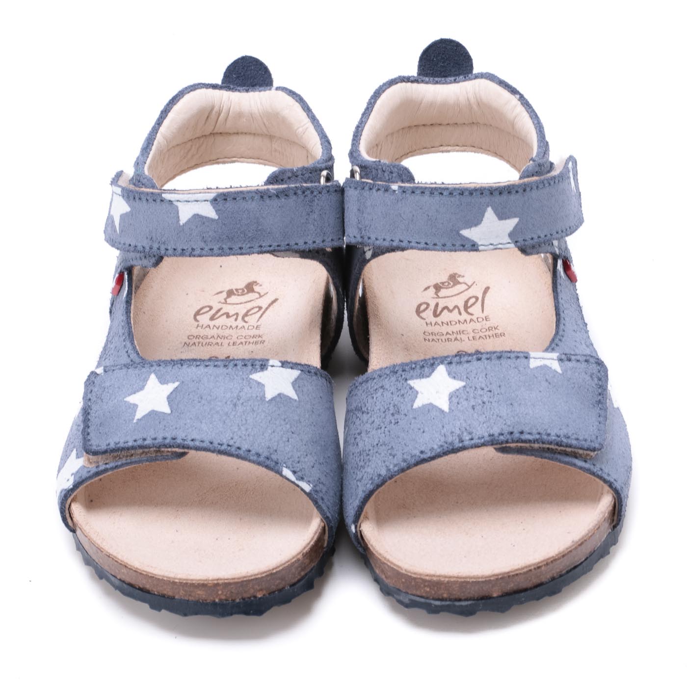 (2508B-16/2509B-16) Emel blue stars velcro sandals - MintMouse (Unicorner Concept Store)