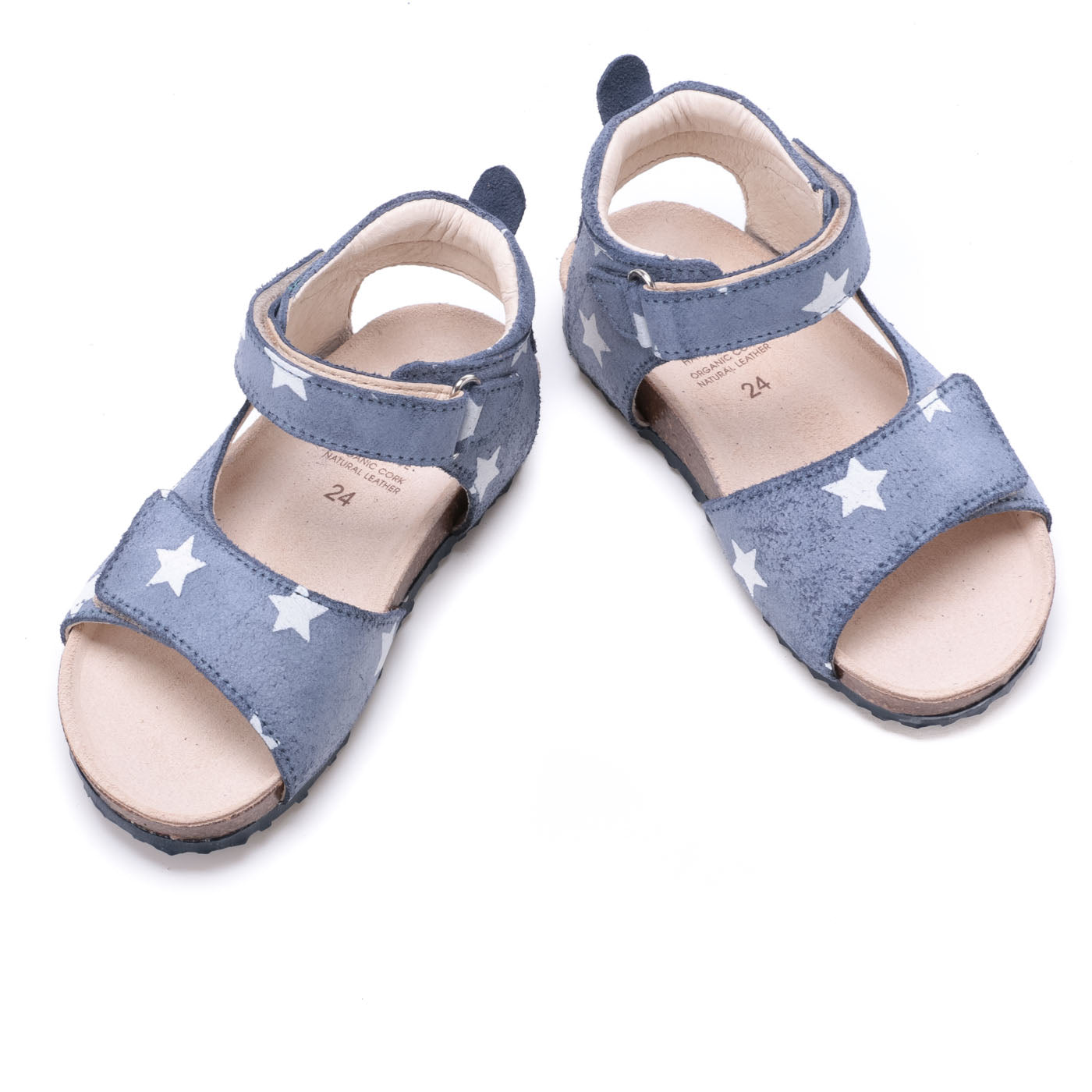 (2508B-16/2509B-16) Emel blue stars velcro sandals - MintMouse (Unicorner Concept Store)