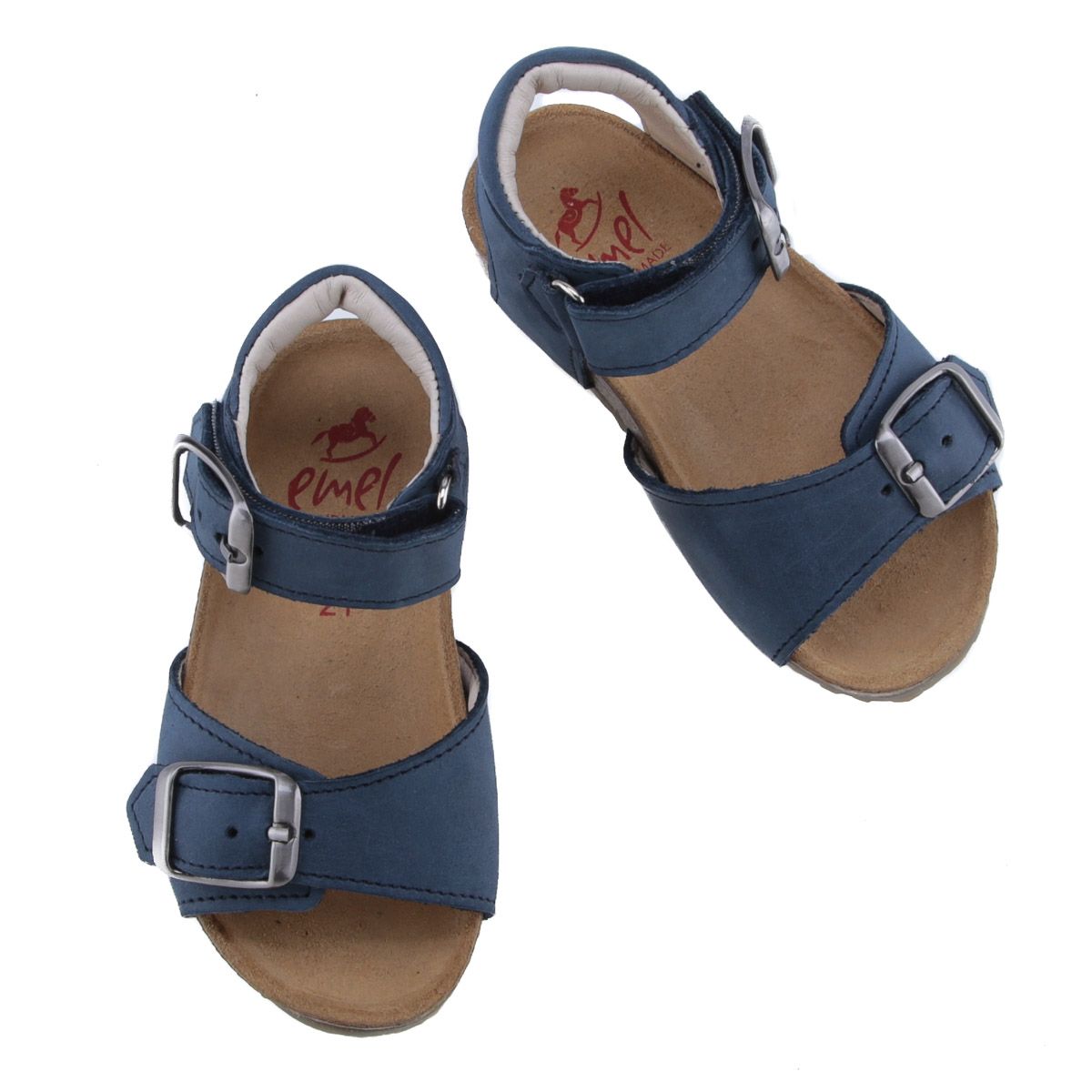 (2713-10 / 2714-10 / 2714-7) Emel navy blue velcro sandals - MintMouse (Unicorner Concept Store)
